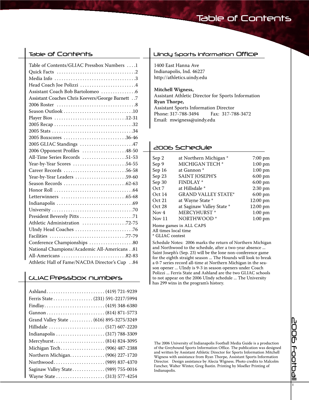 2006 Fb Guide.Qxp