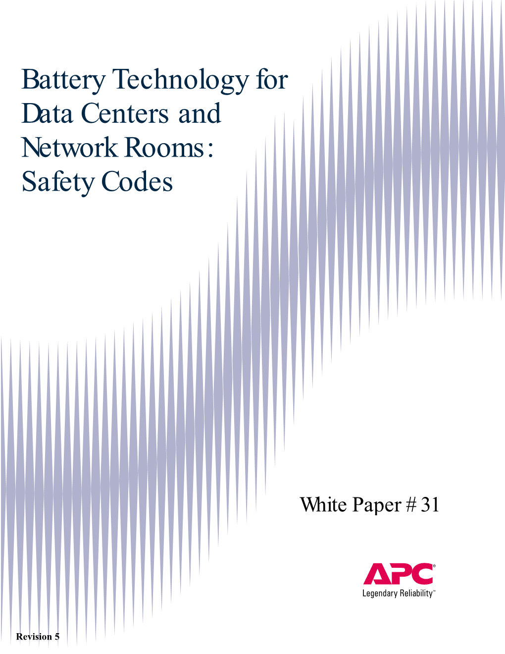 Battery Technology for Data Centers and Network Rooms: Safety Codes