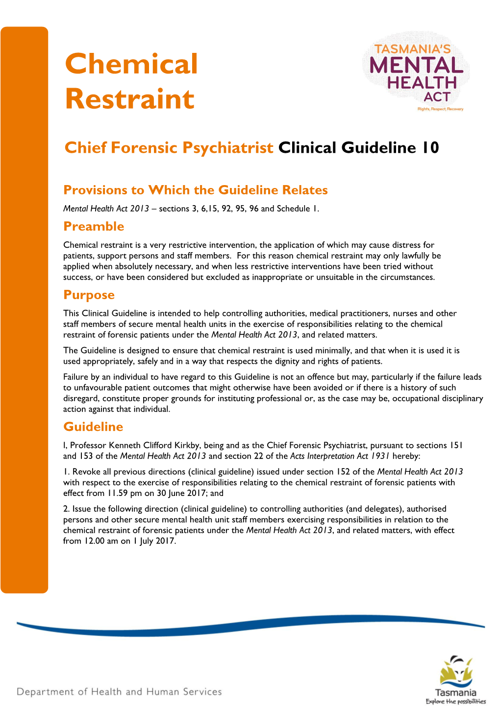 CFP Clinical Guideline 10