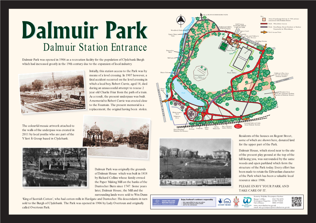 Dalmuir Station Entrance Burn