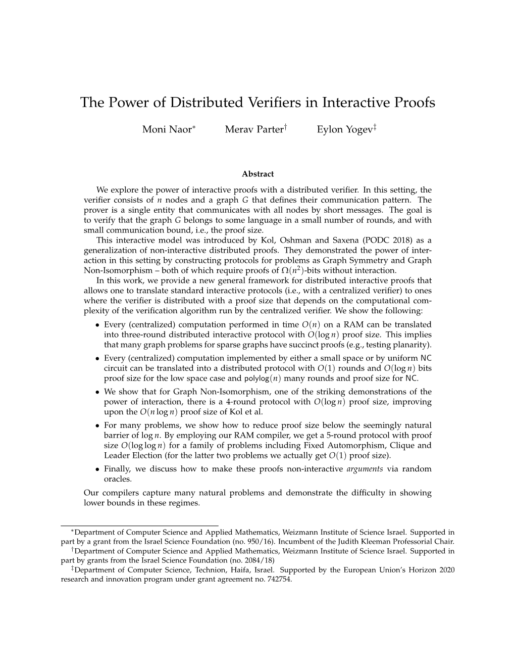 The Power of Distributed Verifiers in Interactive Proofs