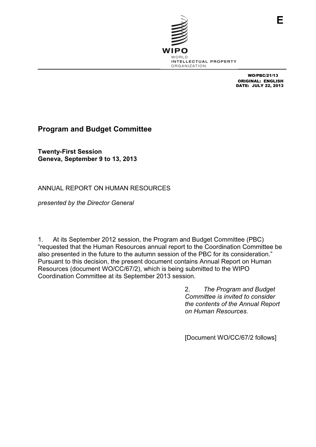 Program and Budget Committee s3