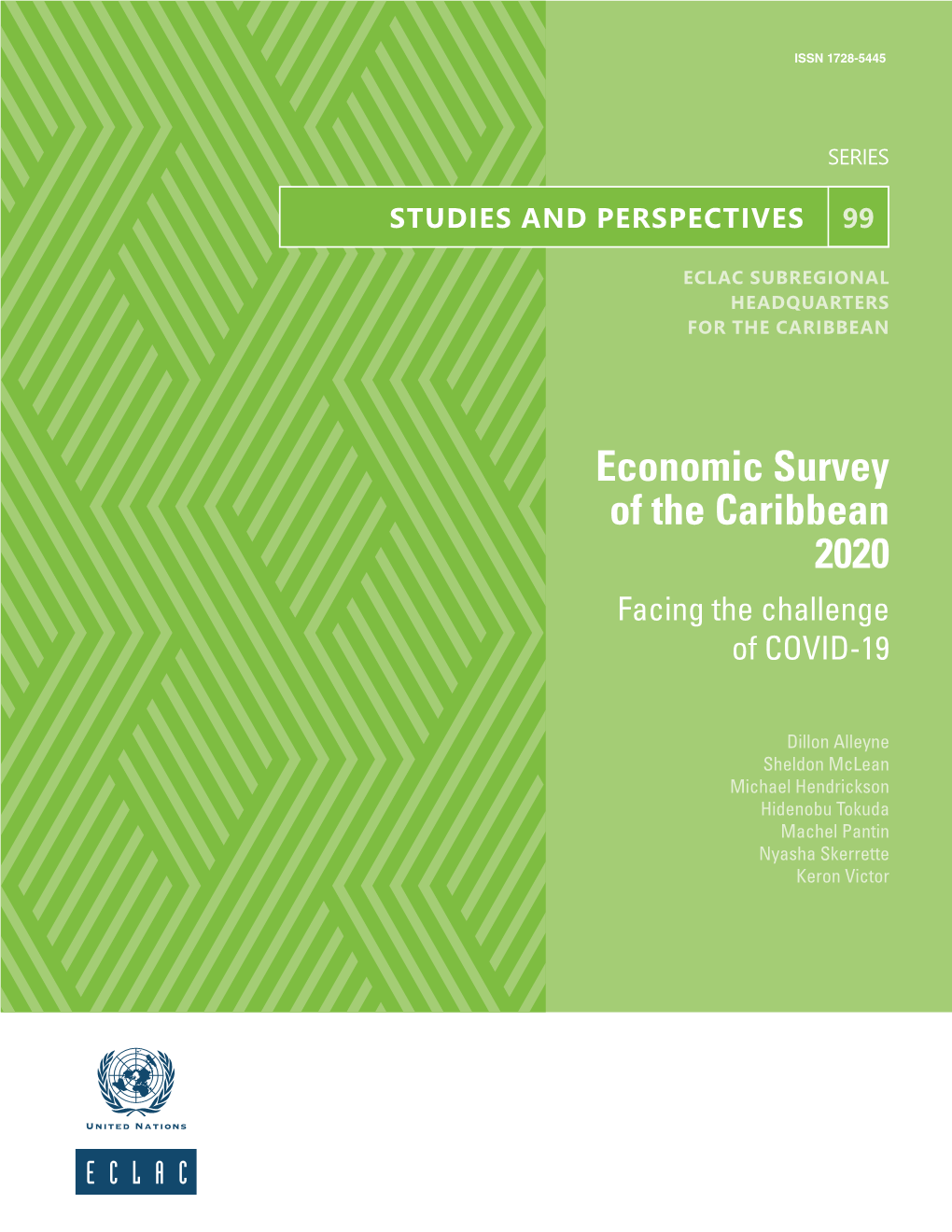 Economic Survey of the Caribbean 2020 Facing the Challenge of COVID-19