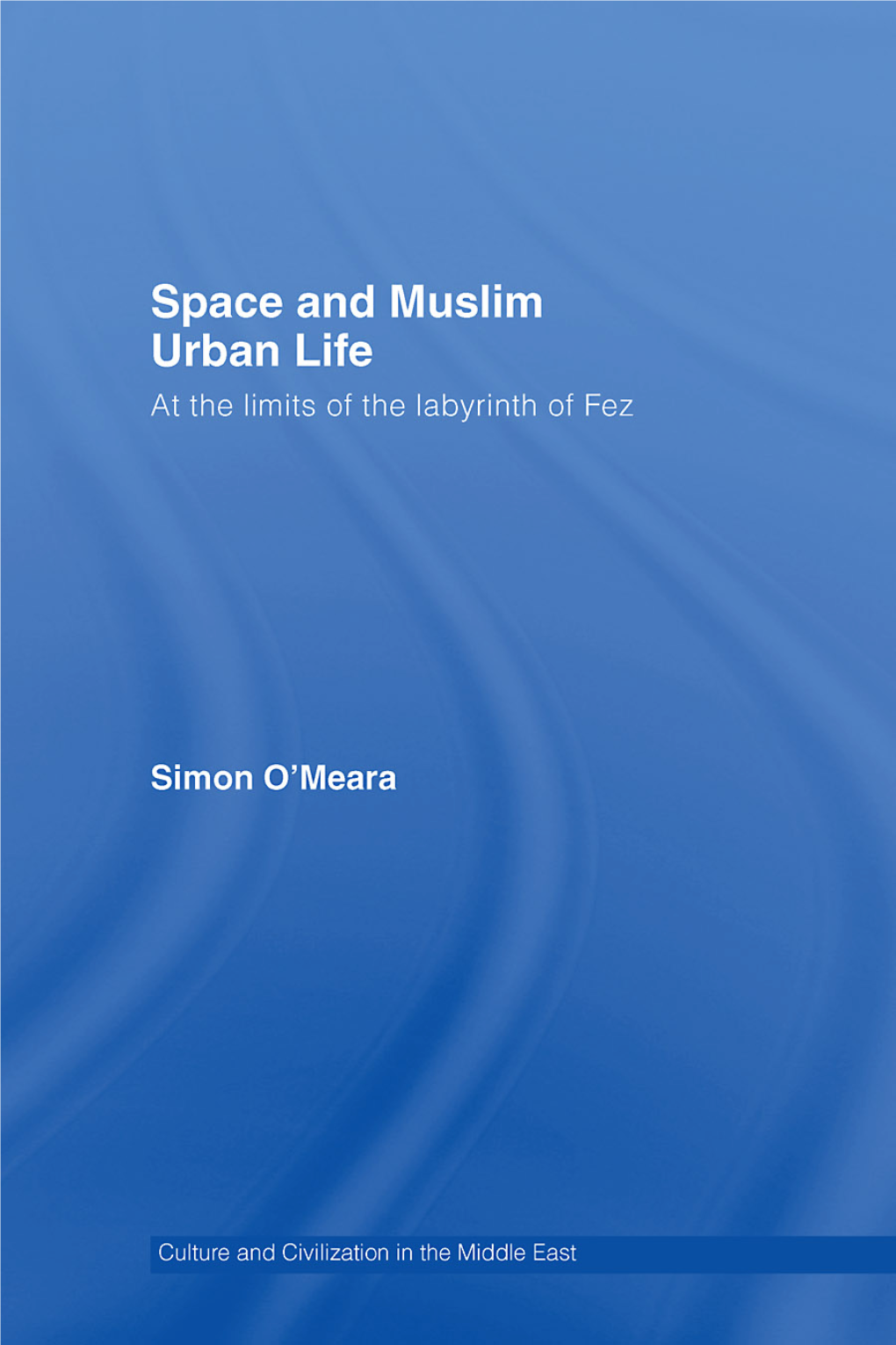 Space and Muslim Urban Life: at the Limits of the Labyrinth Of