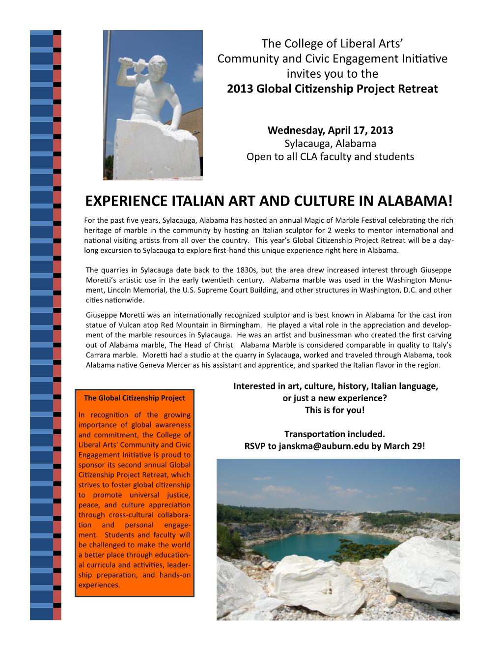 Experience Italian Art and Culture in Alabama!