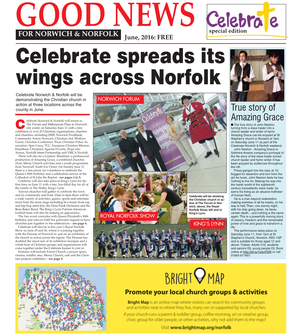 Celebrate Spreads Its Wings Across Norfolk