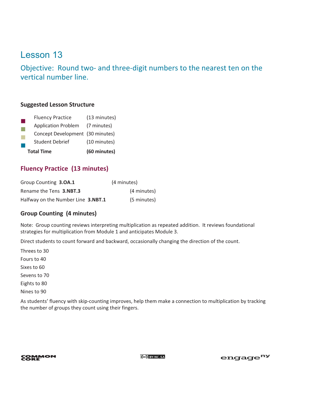 Suggested Lesson Structure s1