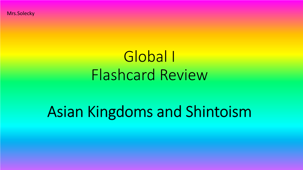 Global I Flashcard Review Scholars-Rise of Civilization