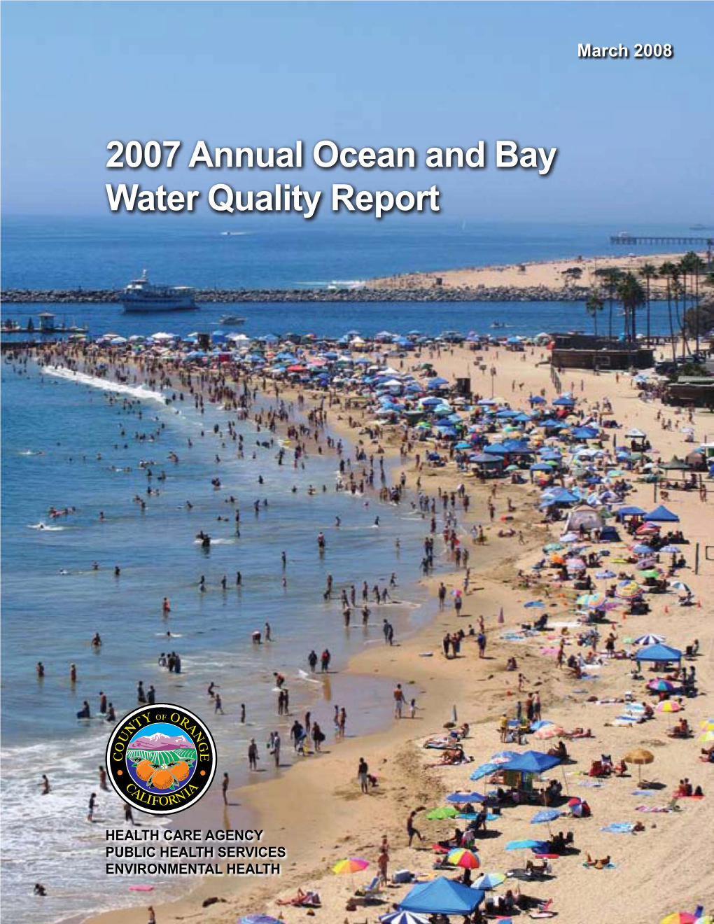 2007 Annual Ocean and Bay Water Quality Report