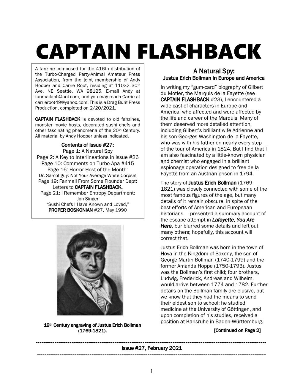 Captain Flashback