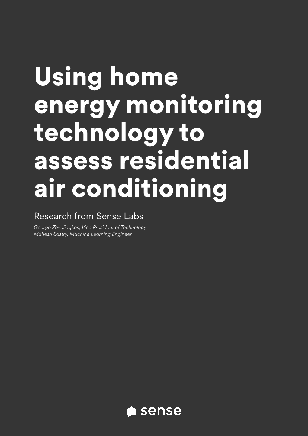 Using Home Energy Monitoring Technology to Assess Residential Air