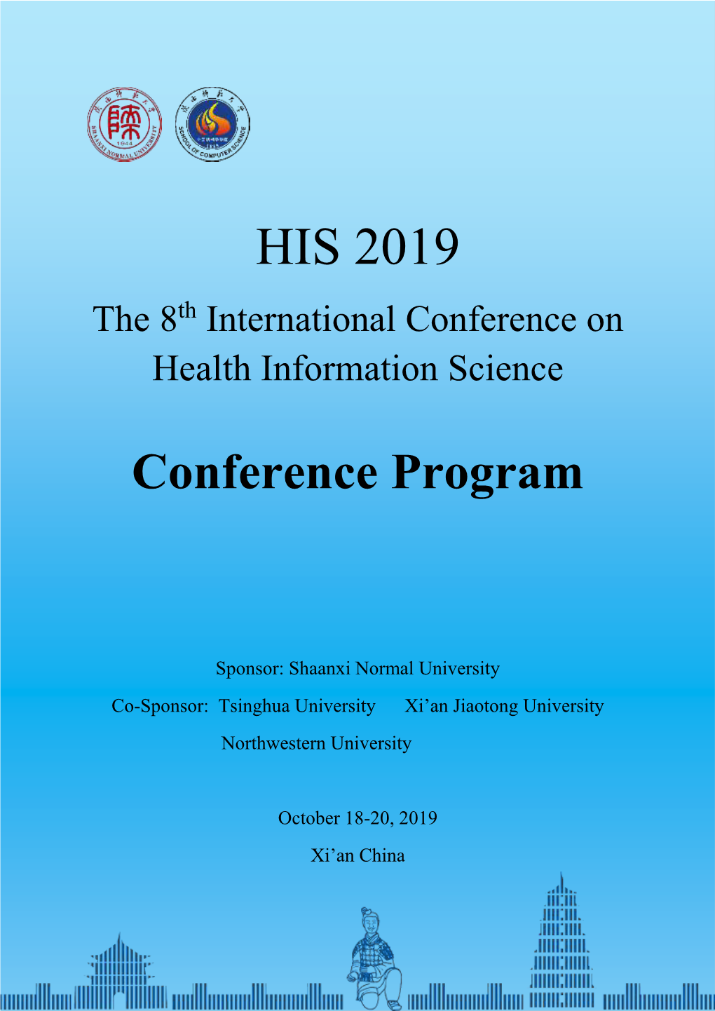 HIS 2019 the 8Th International Conference on Health Information Science