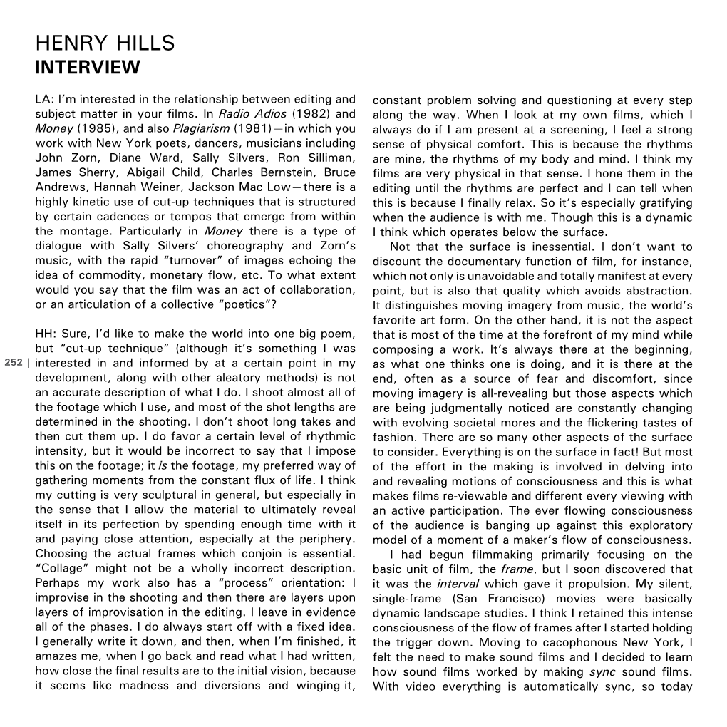 Henry Hills Interview in VLAK