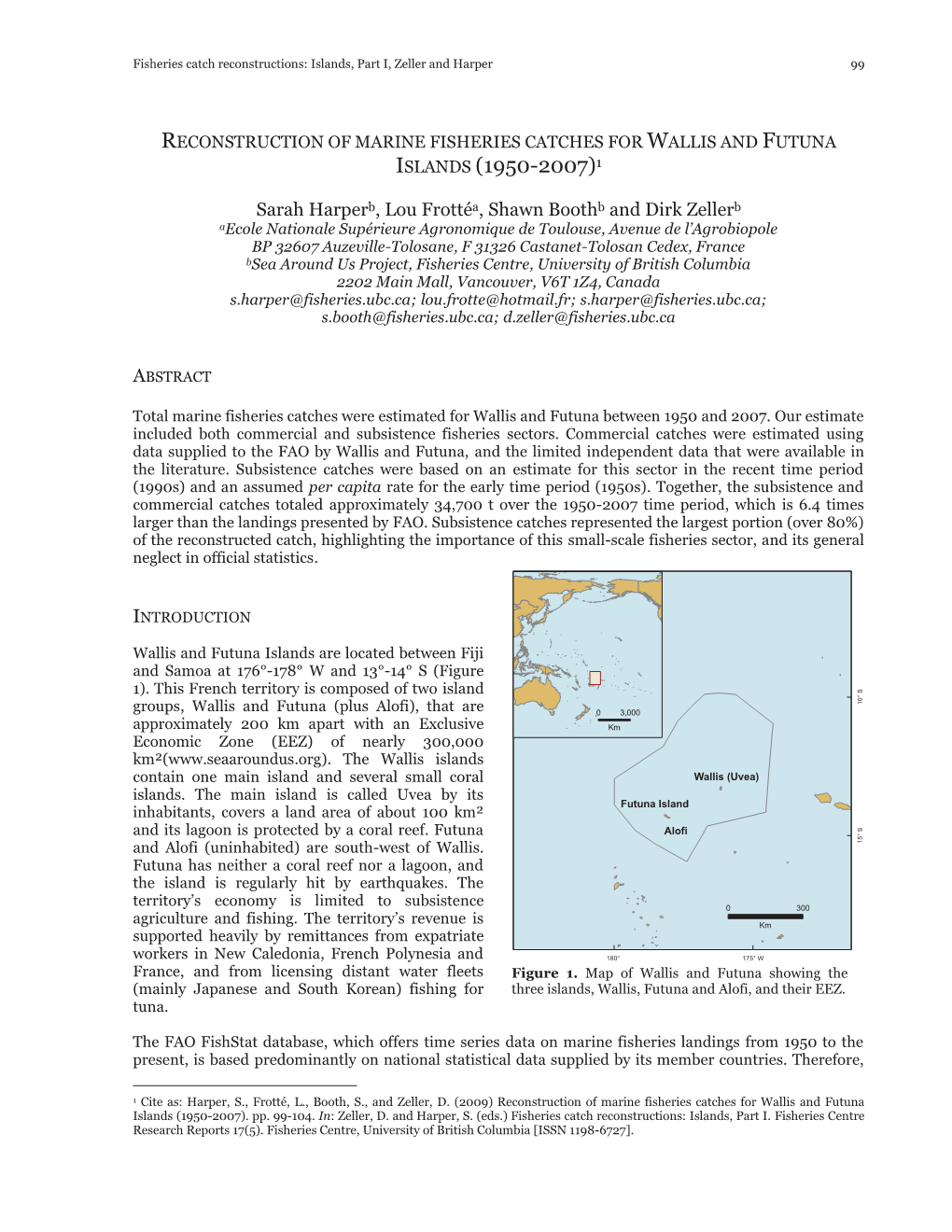 The Fisheries Resources of Clipperton Island (France)