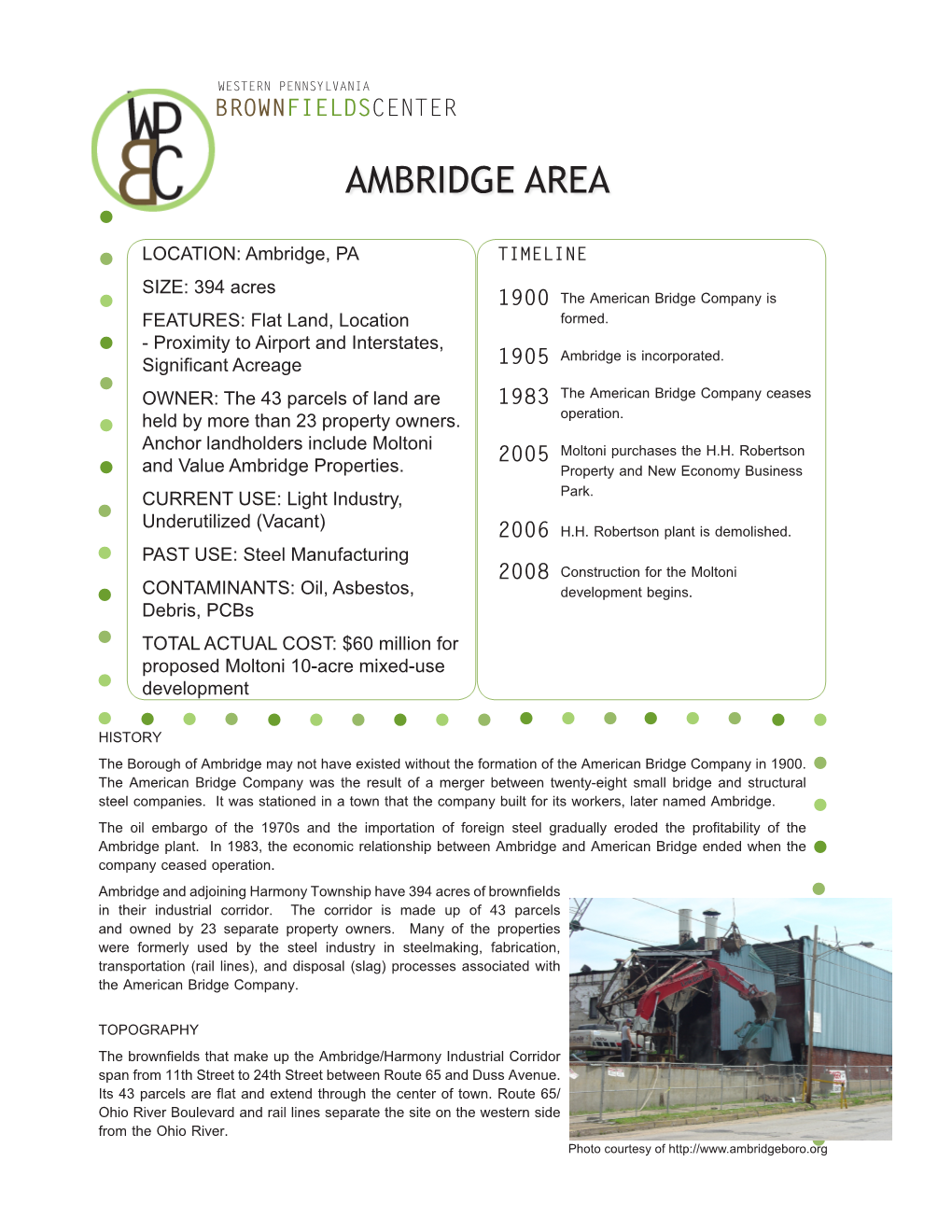 Ambridge Area