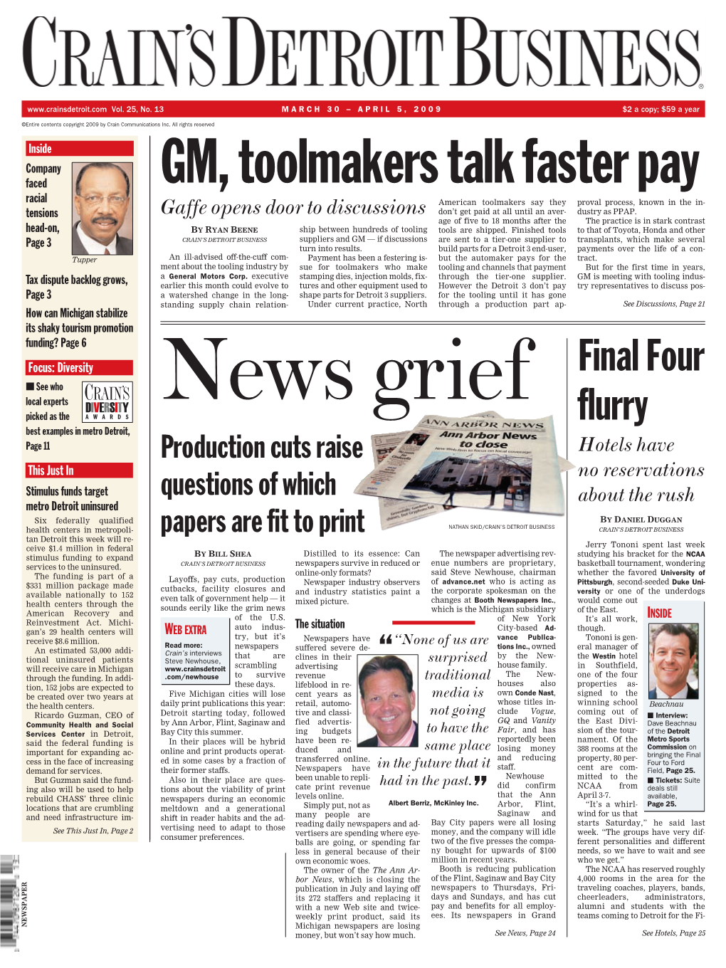 GM, Toolmakers Talk Faster