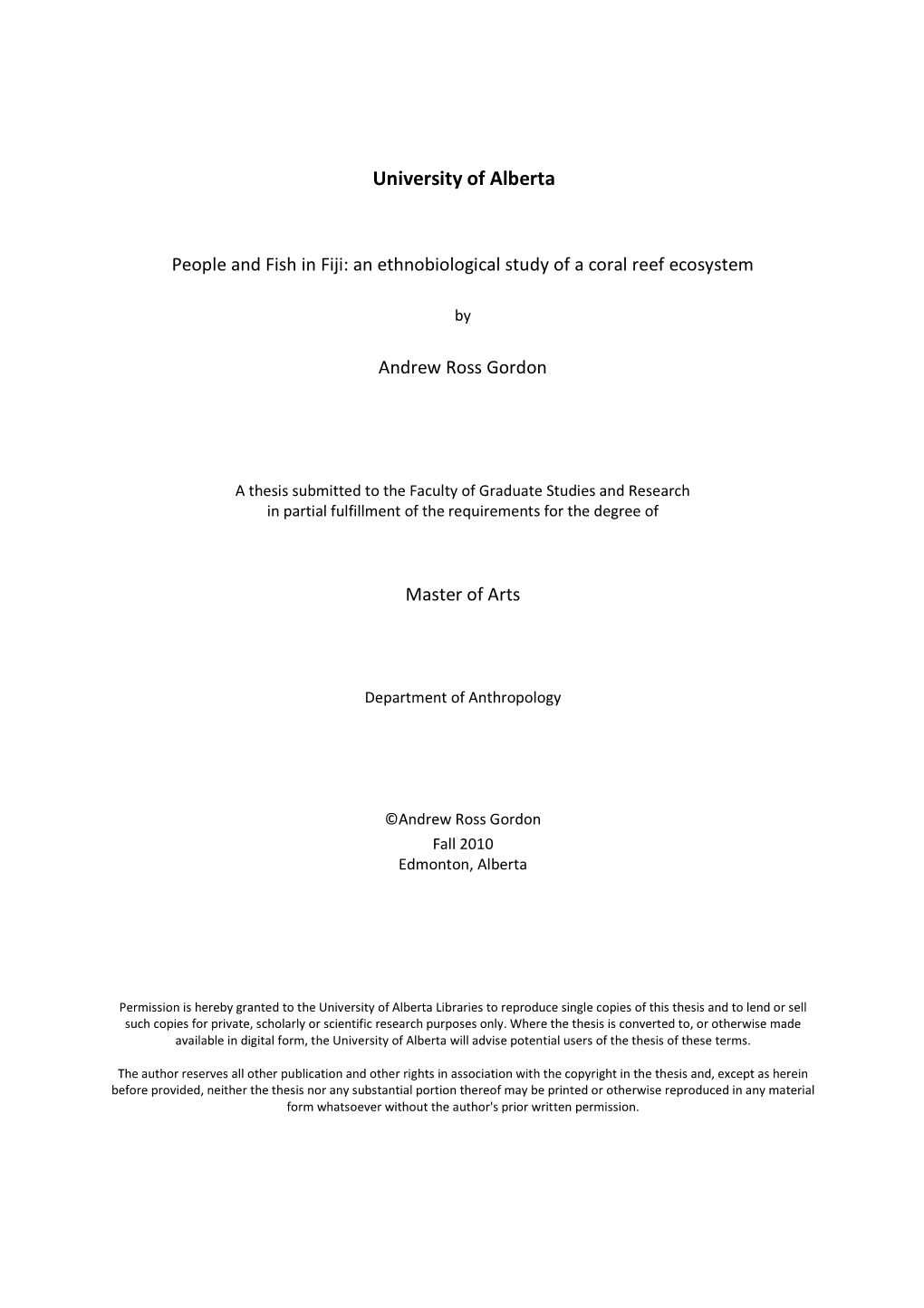 People and Fish in Fiji: an Ethnobiological Study of a Coral Reef Ecosystem