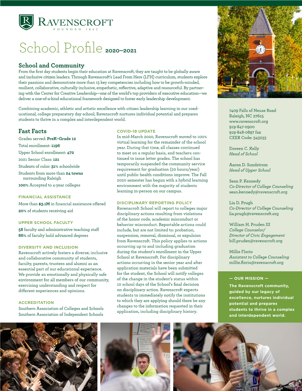 School Profile2020–2021