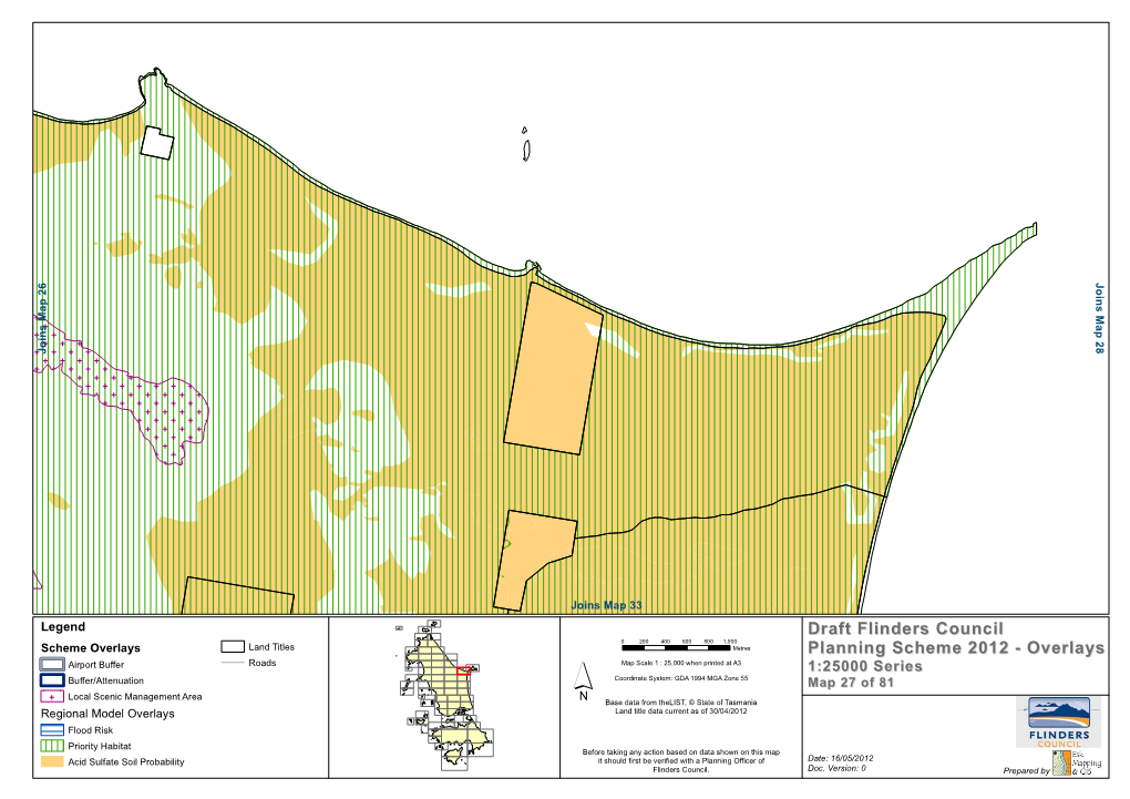 Draft Flinders Council Planning Scheme 2012