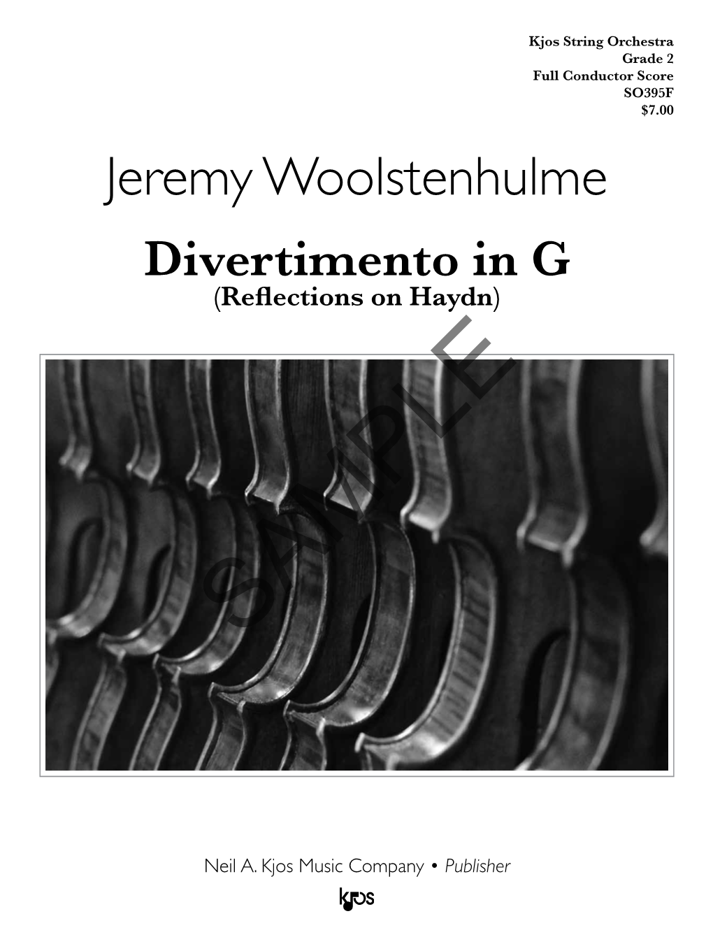 Jeremy Woolstenhulme Divertimento in G (Reflections on Haydn)