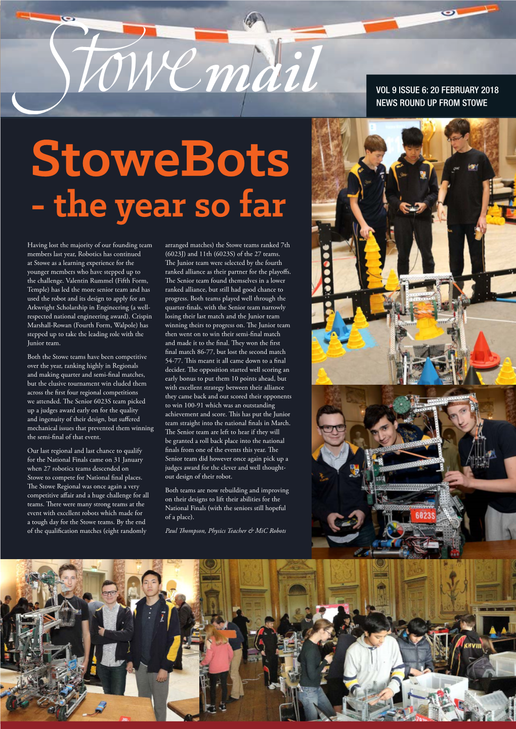 Stowebots - the Year So Far