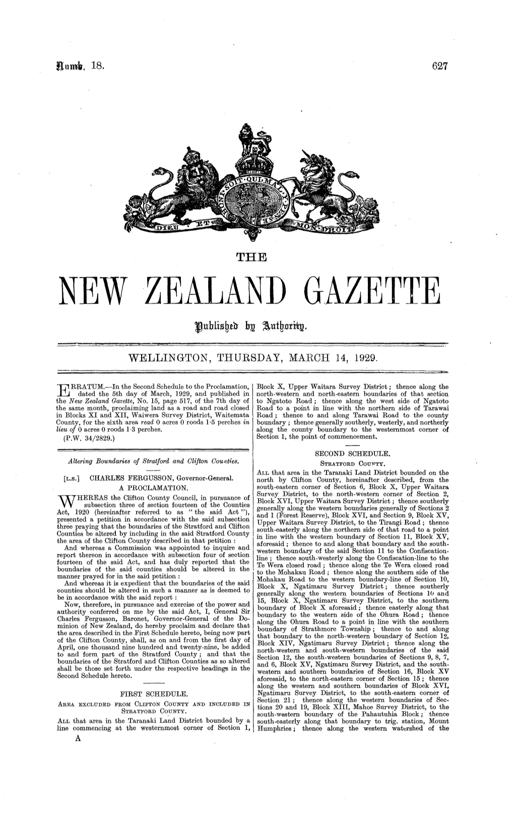 No 18, 14 March 1929