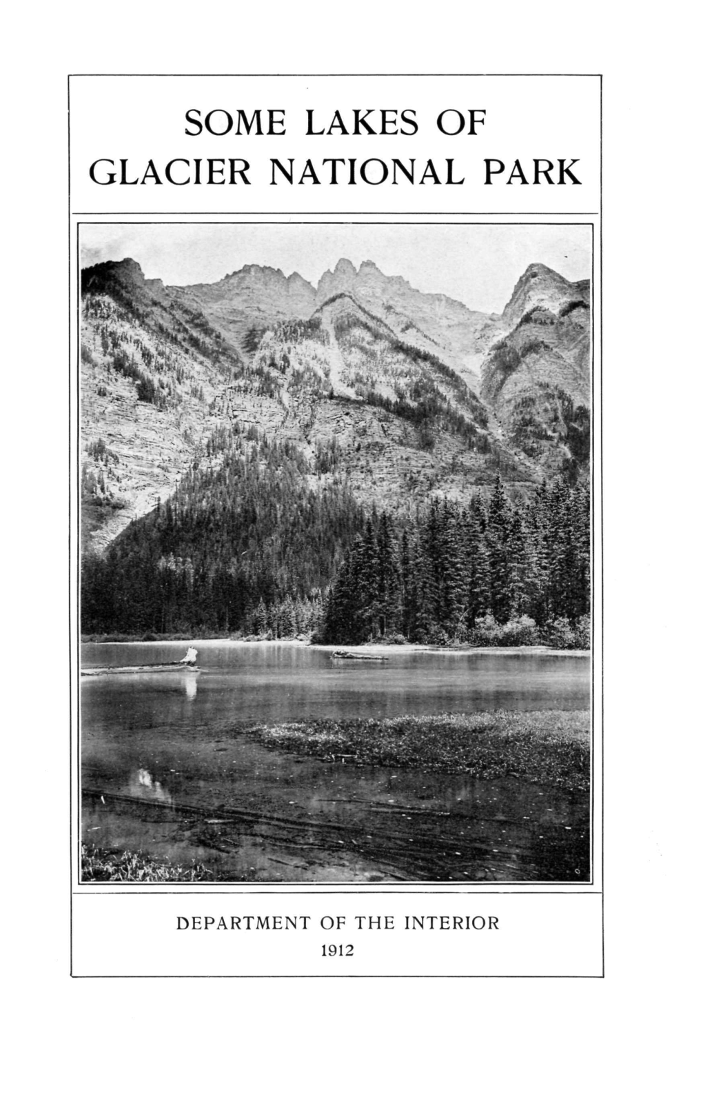 Some Lakes of Glacier National Park