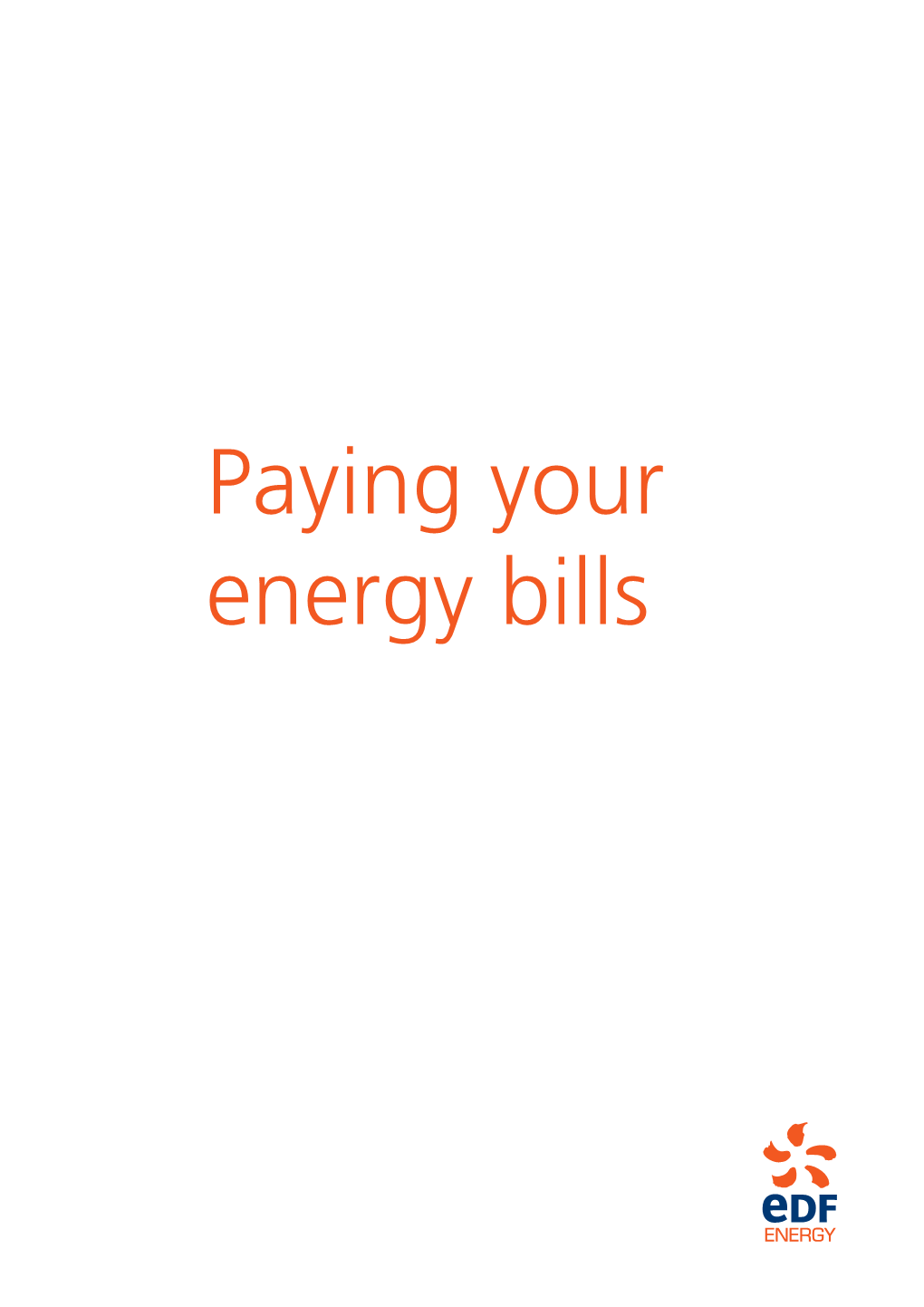 Paying Your Energy Bills Your Electricity and Gas This Provides Details of the Different Ways You Can Pay for Your Electricity and Gas