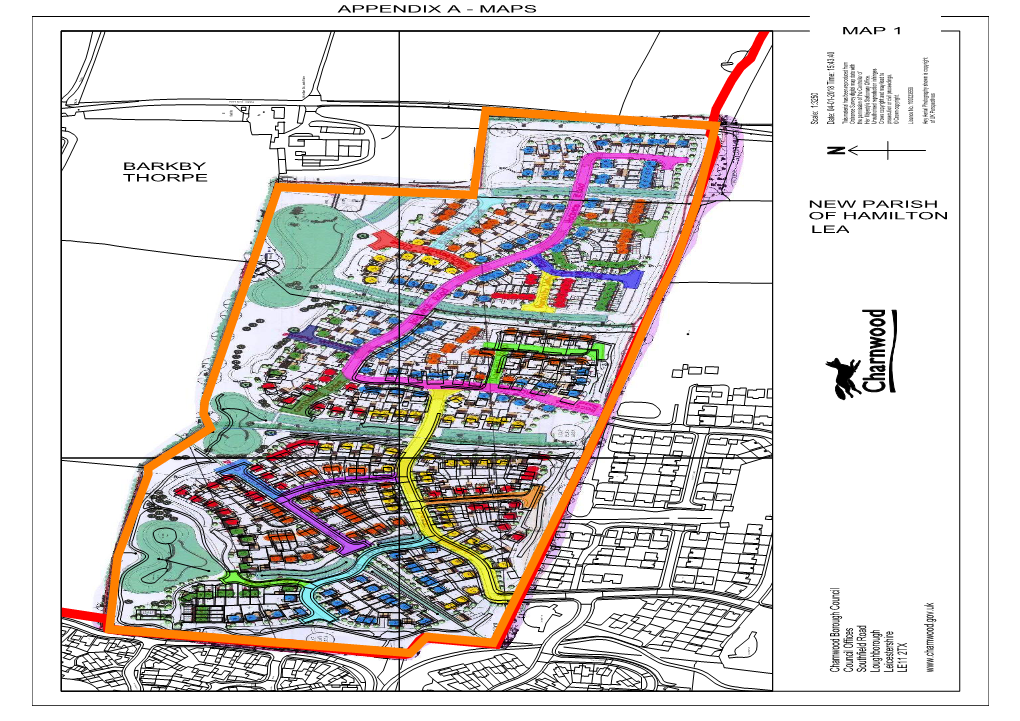 Maps New Parish of Hamilton