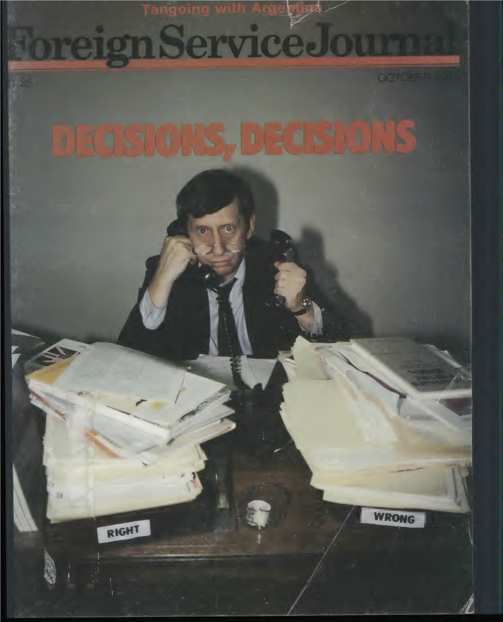 The Foreign Service Journal, October 1982