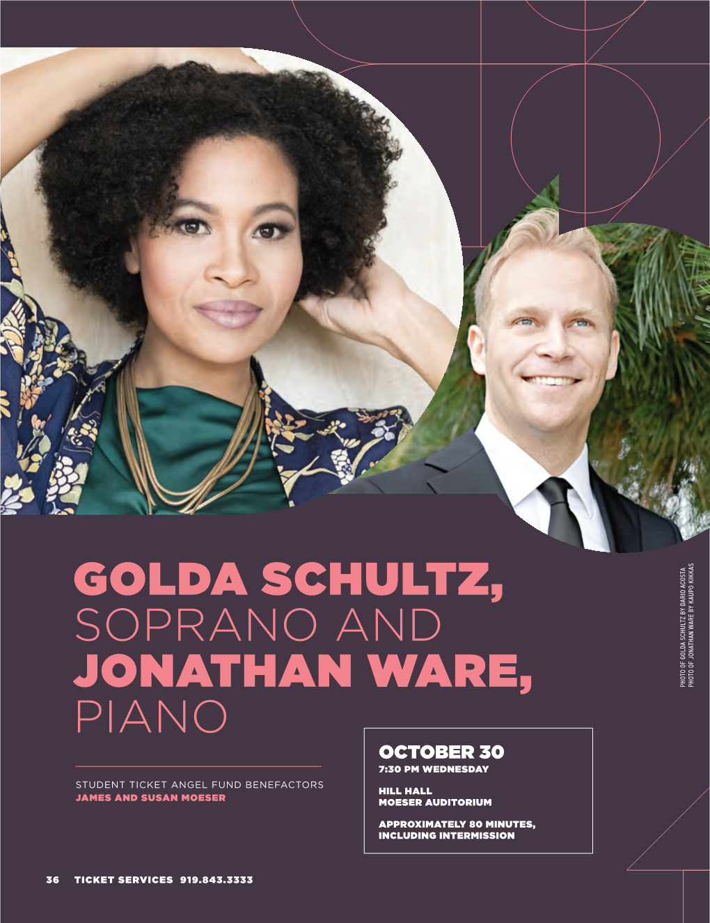 Golda Schultz, Soprano and Jonathan Ware, Piano