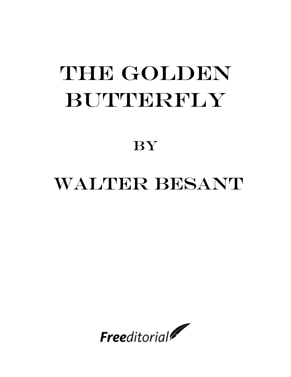 The Golden Butterfly