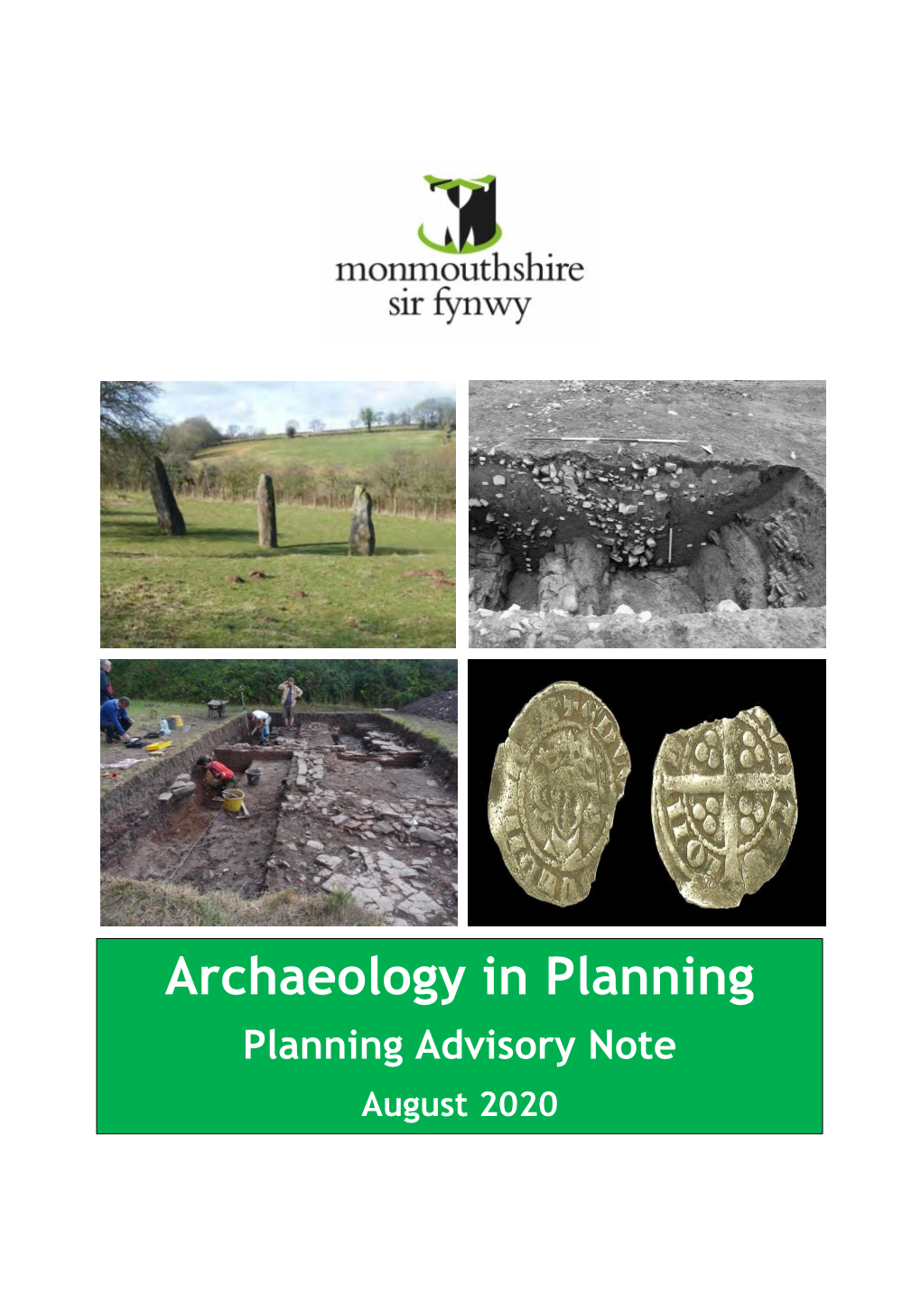 Archaeology in Planning Planning Advisory Note August 2020