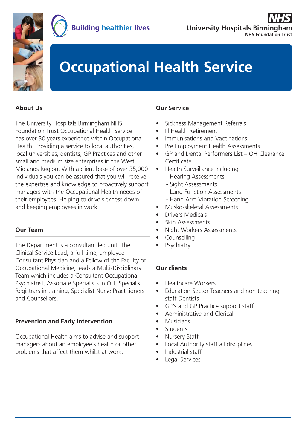 Occupational Health Service