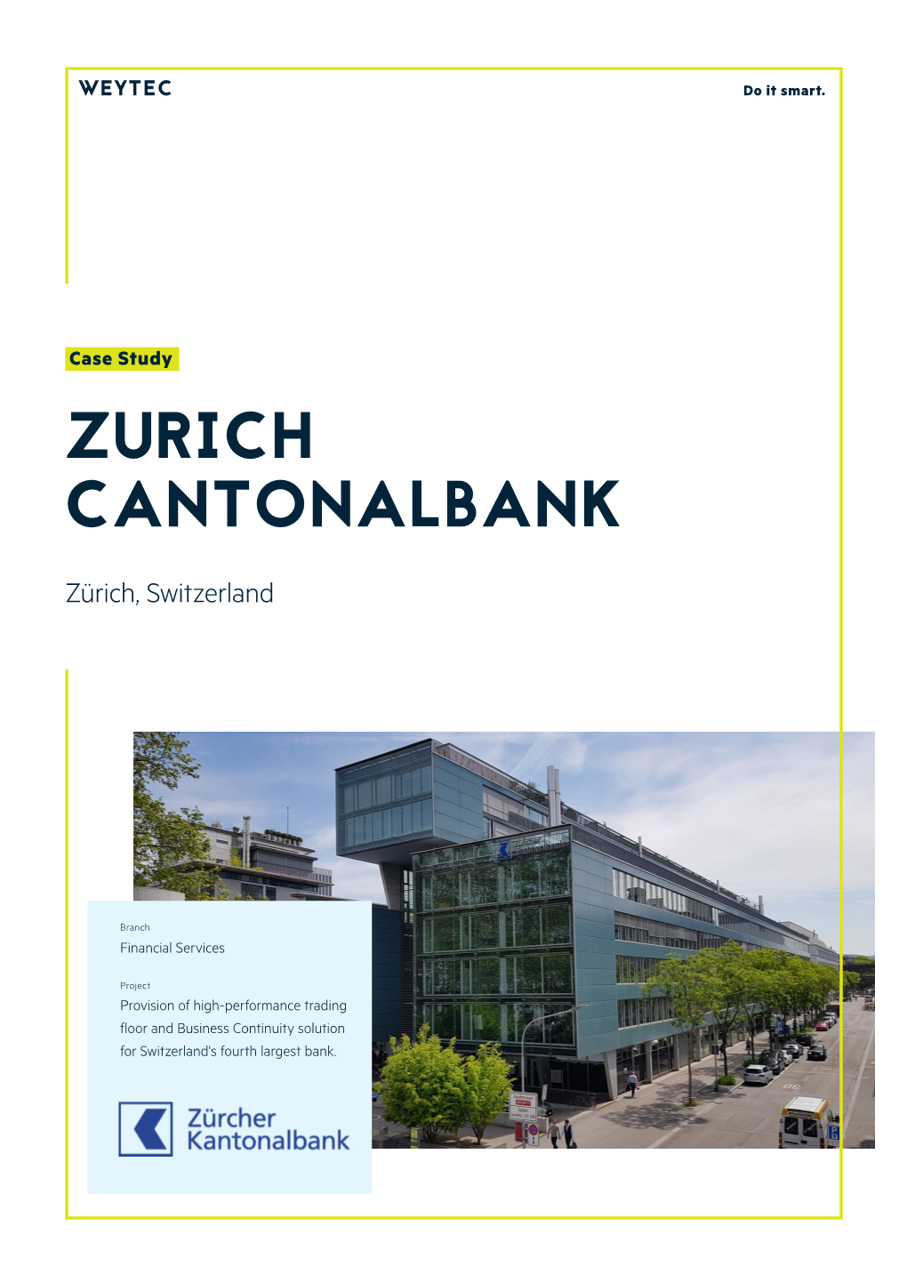 Case Study Zurich Cantonal Bank
