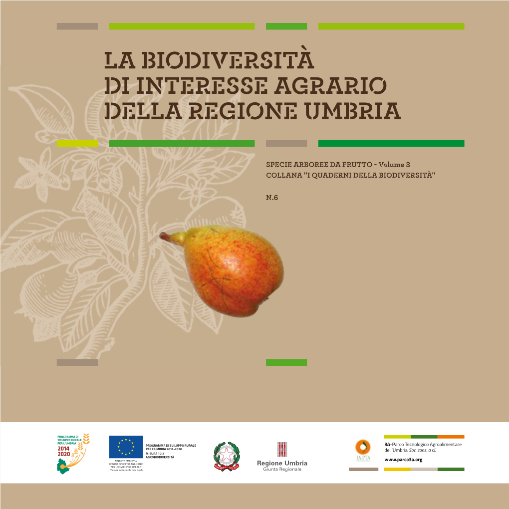 LA Biodiversità Di Interesse Agrario Della Regione Umbria