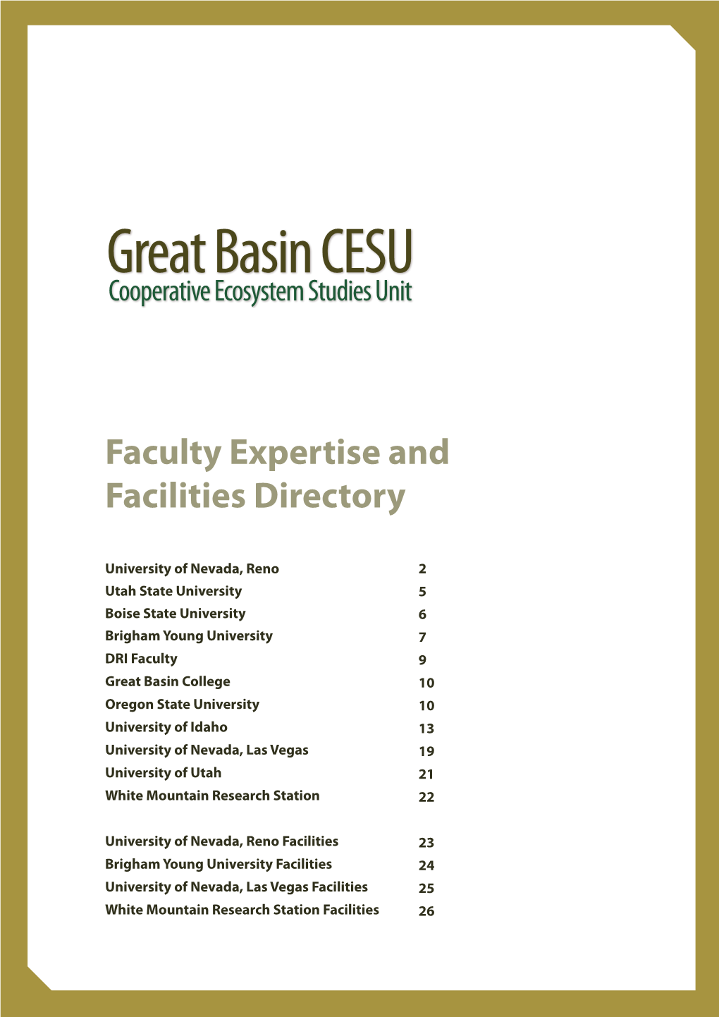 Expertise List