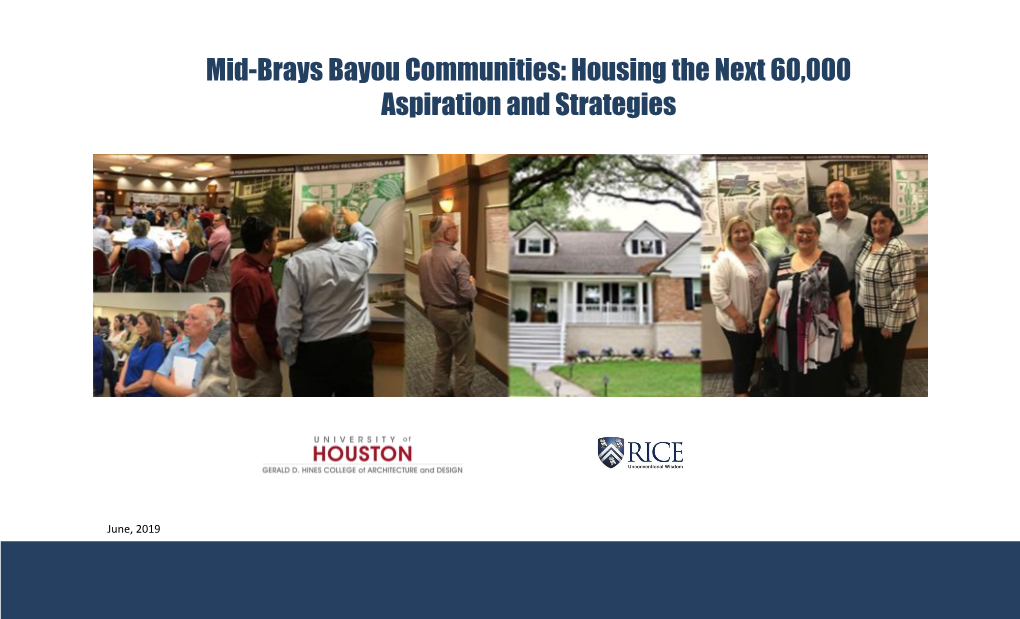 Mid-Brays Bayou Communities: Housing the Next 60,000