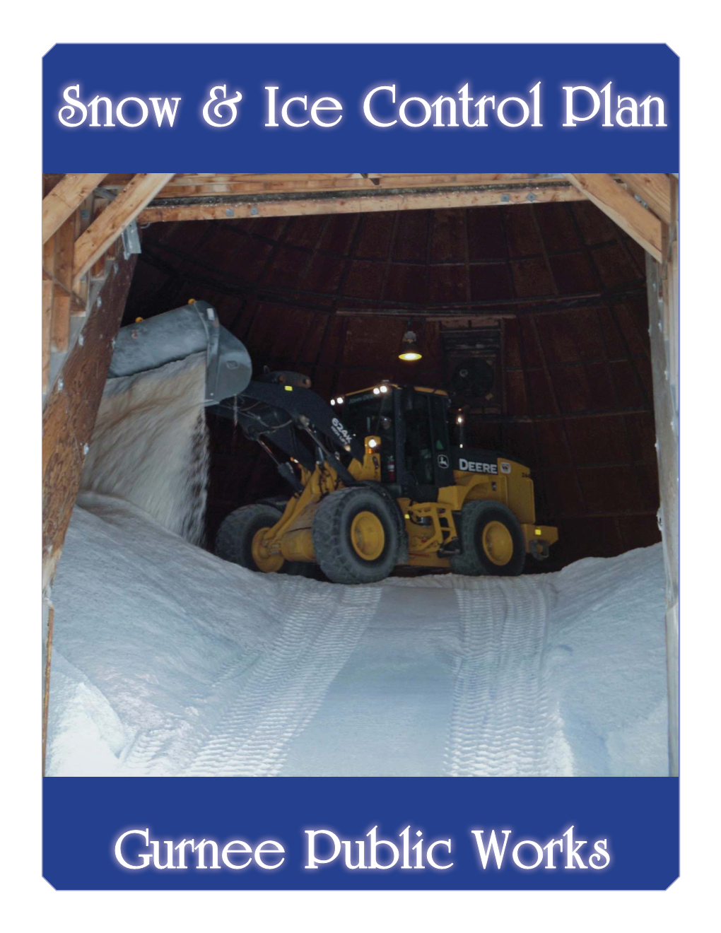 Snow & Ice Control Plan