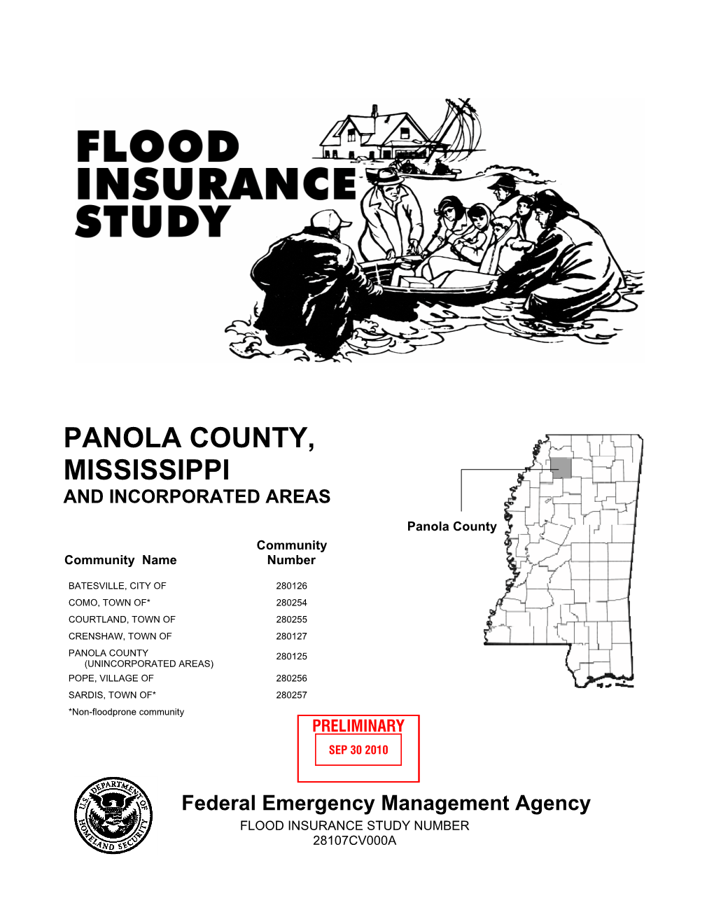 Panola County, Mississippi and Incorporated Areas