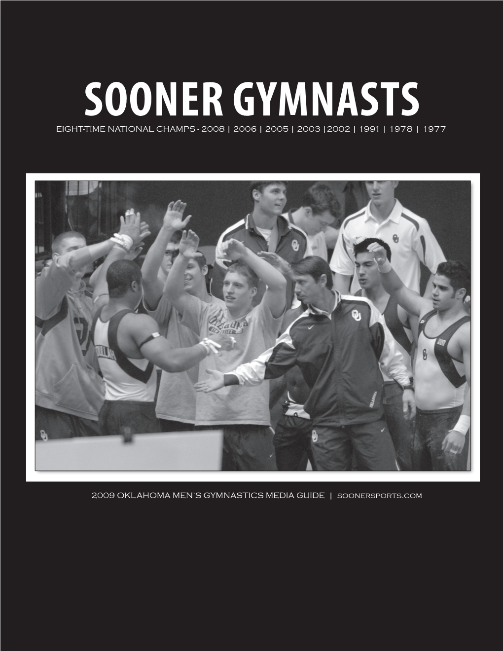 Sooner Gymnasts Eight-Time National Champs - 2008 | 2006 | 2005 | 2003 |2002 | 1991 | 1978 | 1977