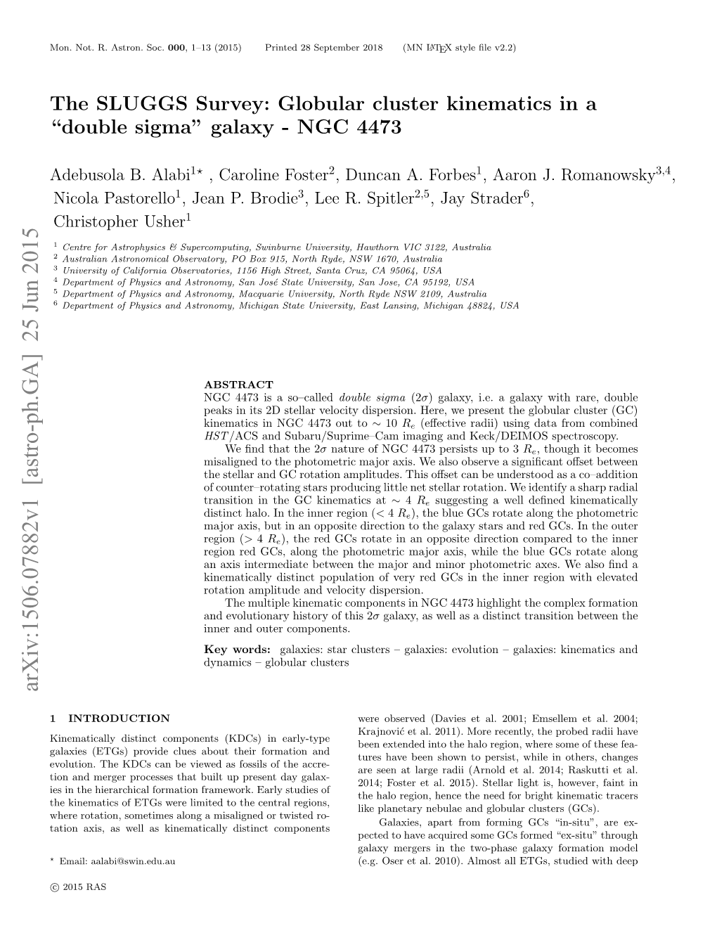 The SLUGGS Survey: Globular Cluster Kinematics in A" Double Sigma