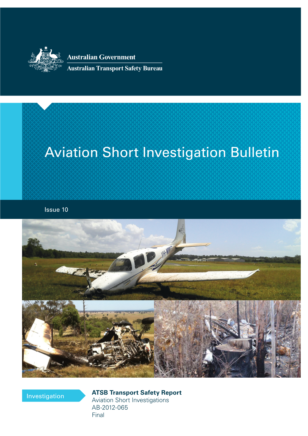 AB-2012-065 Aviation Short Investigation Bulletin Issue 10