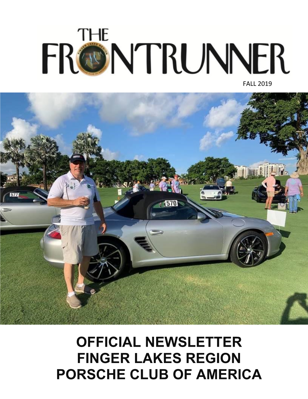 Official Newsletter Finger Lakes Region Porsche Club of America