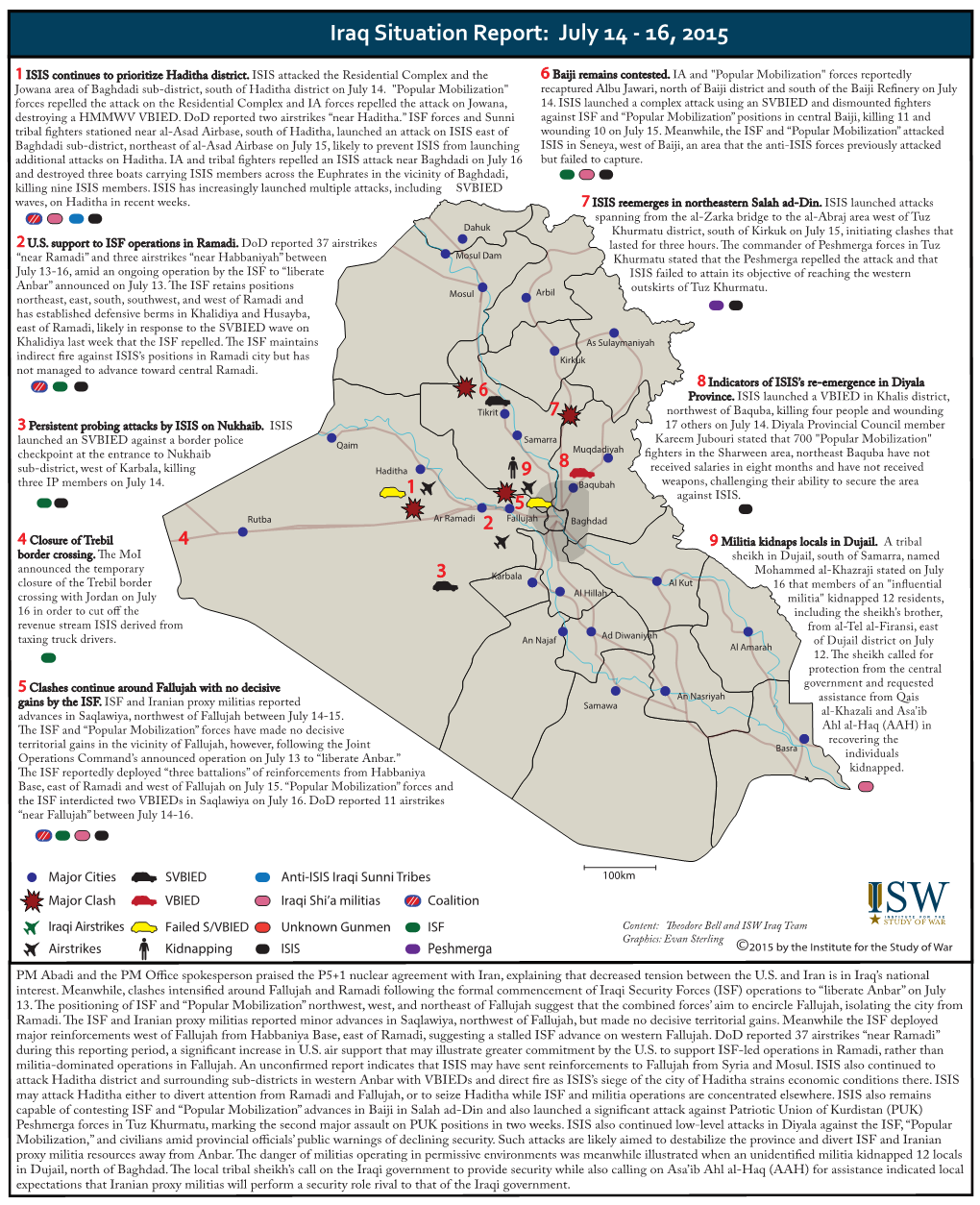 Iraq SITREP 2015-5-22