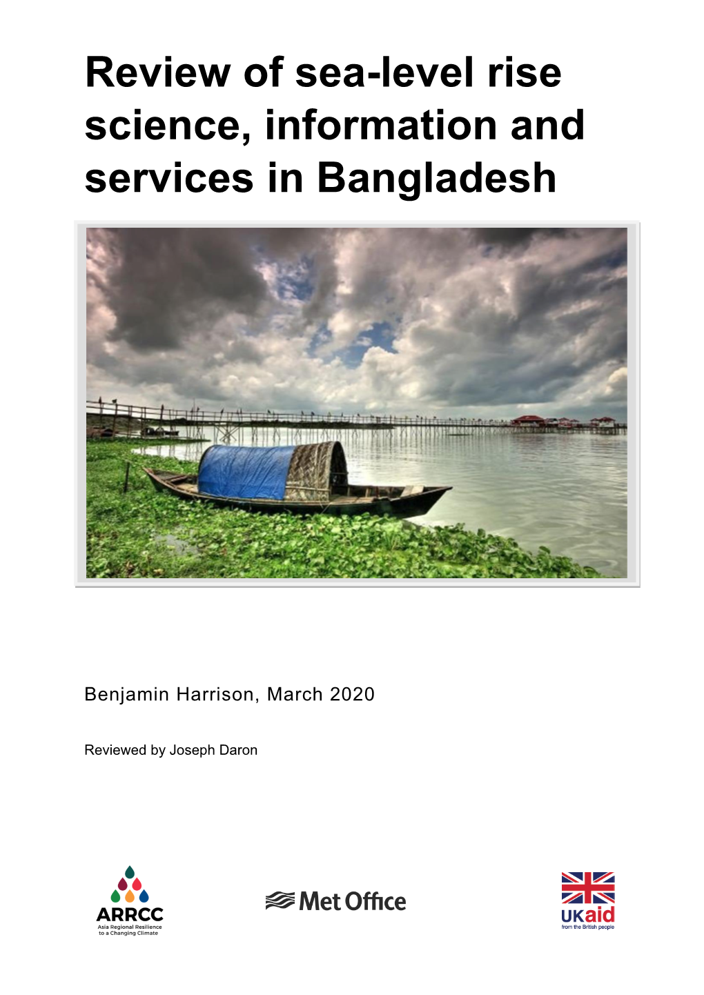 Review of Sea-Level Rise Science, Information and Services in Bangladesh