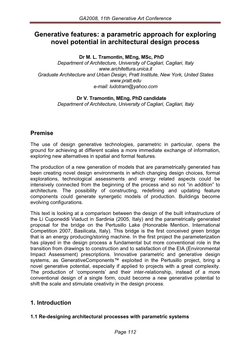 A Parametric Approach for Exploring Novel Potential in Architectural Design Process