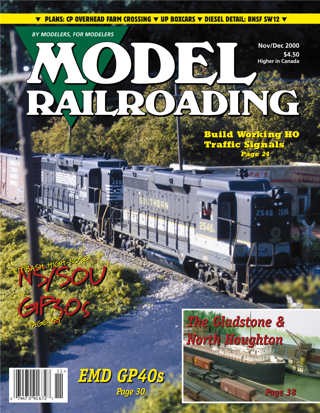 2000 Model Railroading Magazine