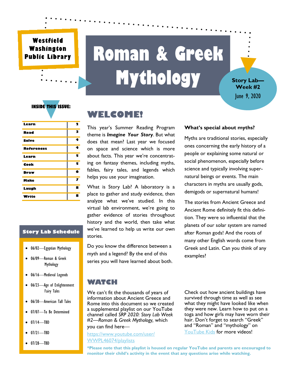 Roman & Greek Mythology