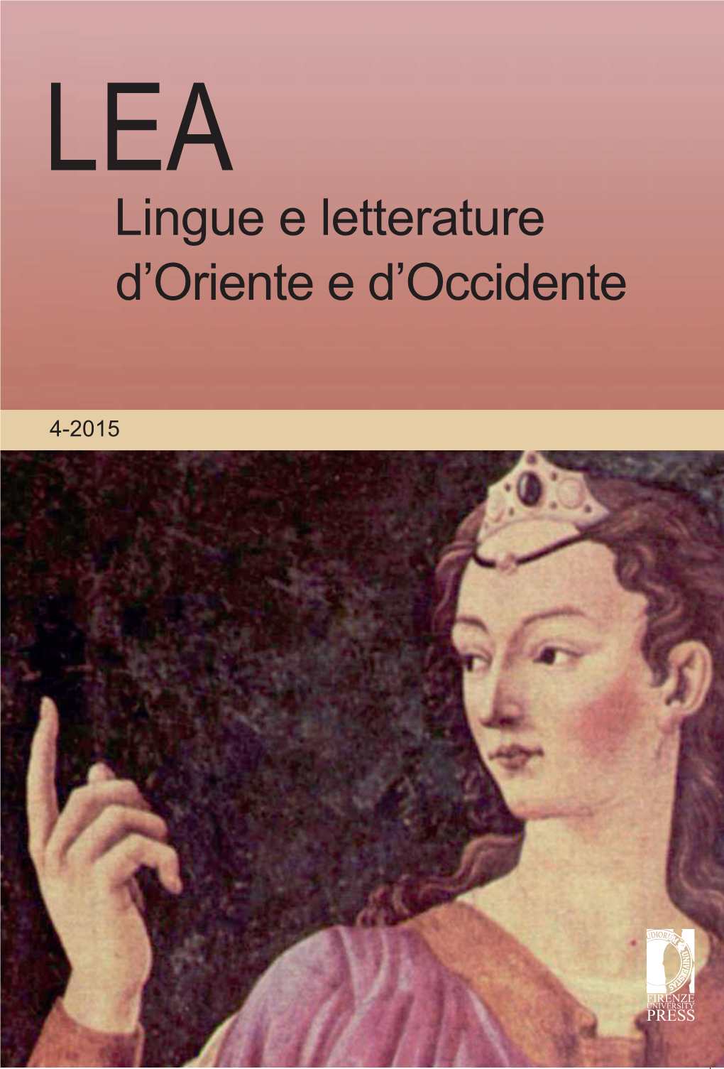 LEA Lingue E Letterature D'oriente E D'occidente